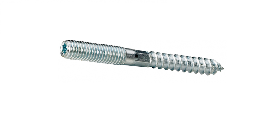 JR Винт Sormat для монтажа труб с двойной резьбой 10 x 120