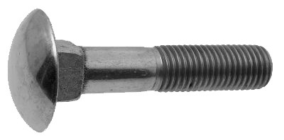 Болт мебельный с квадратным подголовником DIN 603 8х45