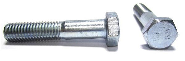 Болт оцинкованый кл пр 8.8 DIN 933 24х65