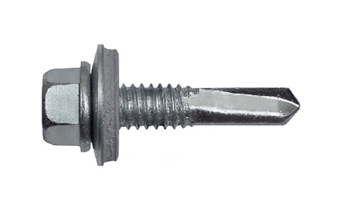 Винт самосверлящий с шайбой Z14  и прокладкой EPDM GT