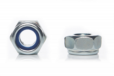 Гайки с контрящим (стопорным) кольцом ISO 10511 (М10-М14)